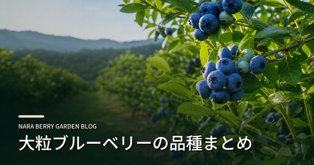 大粒ブルーベリーの品種まとめのアイキャッチ画像