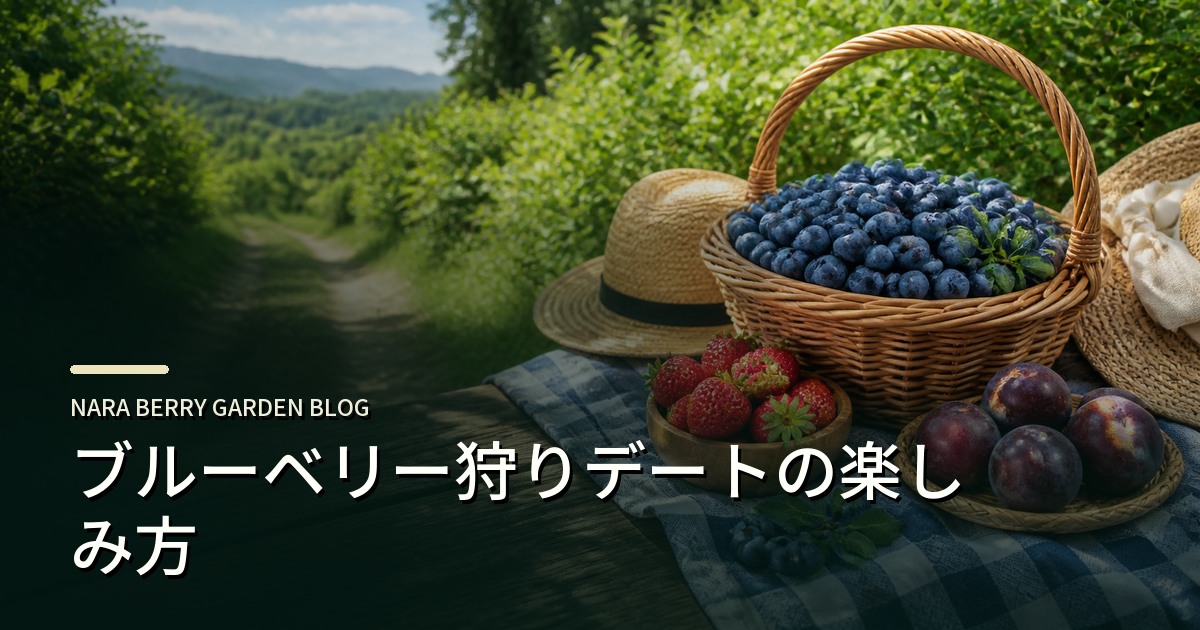 ブルーベリー狩りデートの楽しみ方のアイキャッチ画像