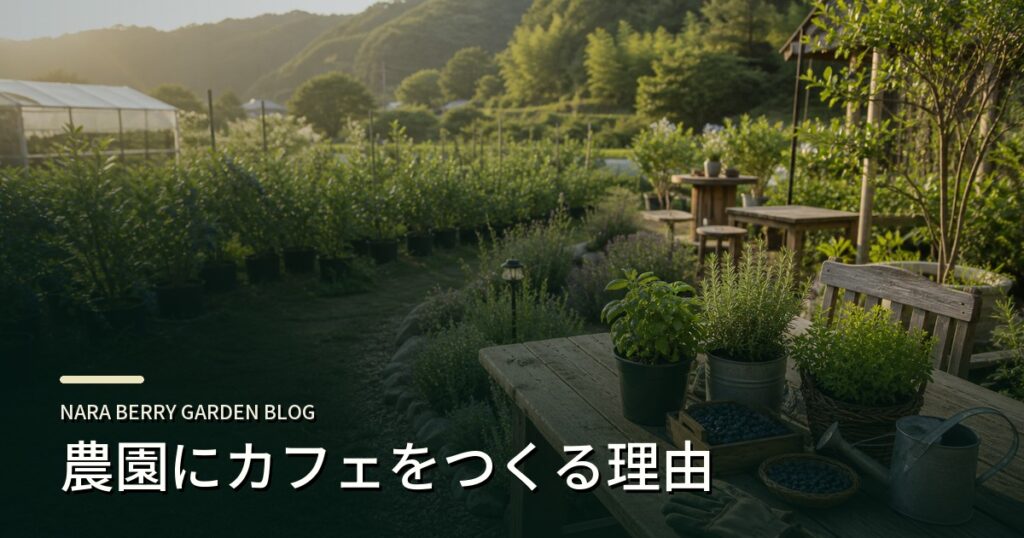 農園にカフェをつくる理由のアイキャッチ画像